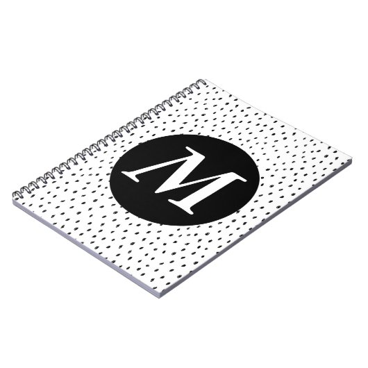 Carnet fait sur commande de tache de griffonnage (Côté gauche)