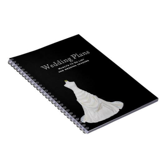 Carnet fait sur commande de wedding planner (Côté Droit)