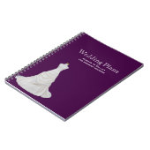 Carnet fait sur commande de wedding planner (Côté gauche)