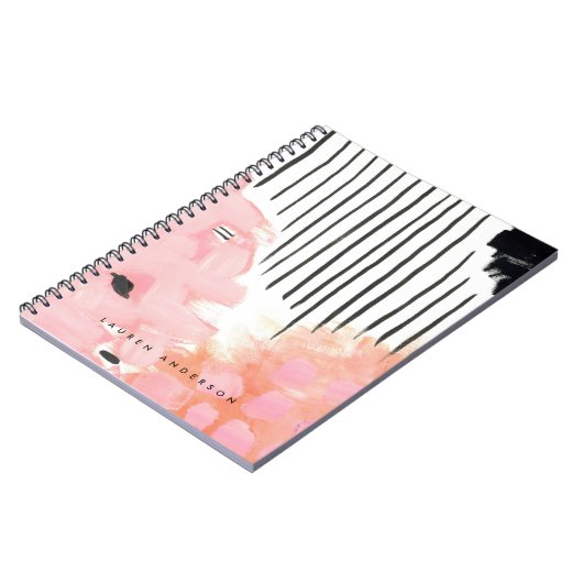 Carnet fait sur commande en spirale personnalisé (Côté gauche)