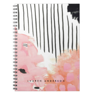 Carnet fait sur commande en spirale personnalisé