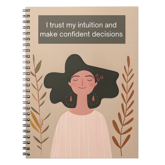Carnet Faites confiance à votre intuition (Devant)