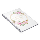 Carnet Faites de votre mieux donner à Dieu le reste - Fem (Côté Droit)