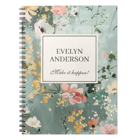 Carnet Faites en sorte que cela arrive (Devant)