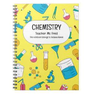 Carnet Faites étinceler votre science ! Une CHIMIE person