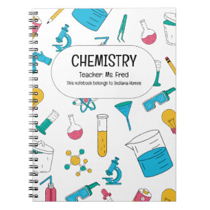 Carnet Faites étinceler votre science ! Une CHIMIE person