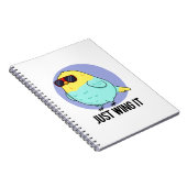 Carnet Faites-le à l'instinct Blague drôle sur les oiseau (Côté Droit)