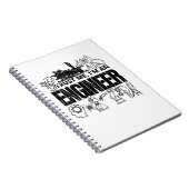 Carnet Faites-moi confiance Je suis un ingénieur et des c (Côté Droit)