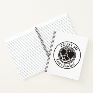 Carnet Faites-moi confiance, je suis un T-bone du boucher