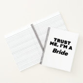 Carnet Faites-moi confiance, je suis une mariée (Intérieur)