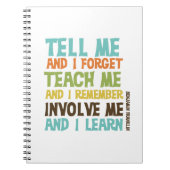 Carnet Faites- participermoi citation inspirée (Devant)