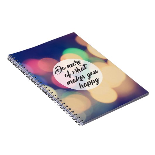 Carnet Faites plus de ce qui vous rend heureux (Côté Droit)