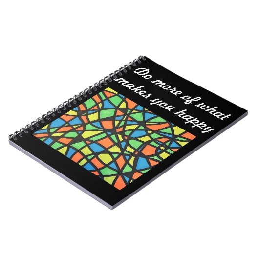 Carnet Faites plus de ce qui vous rend heureux (Côté gauche)