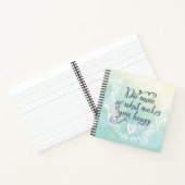 Carnet Faites Plus De Ce Qui Vous Rend Heureux (Intérieur)