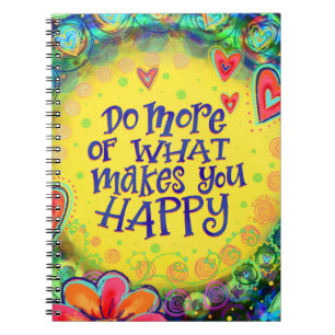 Carnet Faites Plus Qui Vous Rend Joyeux Amusant Inspirivi
