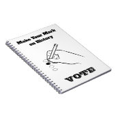 Carnet Faites votre marque sur l'histoire (Côté Droit)