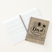 Carnet Faites votre propre père Jour Numéro 1 Papa Monogr (Intérieur)