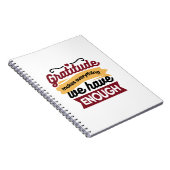 Carnet Faith and Gratitude Artwork – Uplifting Christian  (Côté Droit)