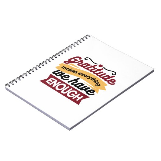 Carnet Faith and Gratitude Artwork – Uplifting Christian  (Côté gauche)