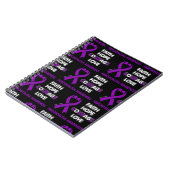 Carnet Faith Hope Courage Love...Fibro (Côté gauche)