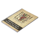 Carnet Faith Hope Love Christian Bible Verse (Côté gauche)