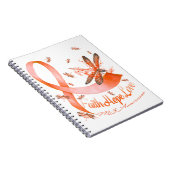 Carnet Faith Hope Love MS Awareness Dragonfly (Côté Droit)