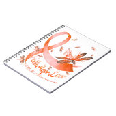 Carnet Faith Hope Love MS Awareness Dragonfly (Côté gauche)