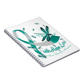 Carnet Faith Hope Love Panique Trouble Sensibilisation Dr (Côté Droit)