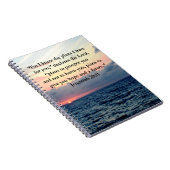 CARNET FAITH IN JEREMIAH 29:11 (Côté Droit)