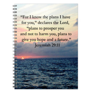 CARNET FAITH IN JEREMIAH 29:11