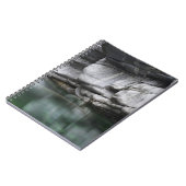 Carnet Falaise arrondie de roche par la rivière de (Côté gauche)