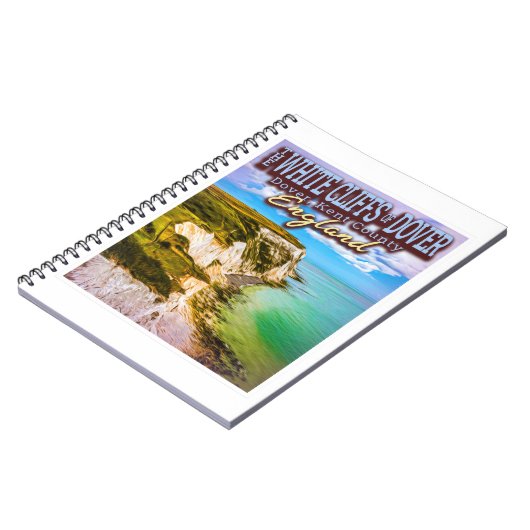 CARNET FALAISES BLANCHES DE DOVER - DOVER KENT ANGLETERRE (Côté gauche)