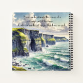 Carnet Falaises de Moher, Irlande & Citation (Dos)