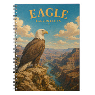 Carnet Falaises d'Eagle Canyon Aquarelle GeoSaga