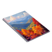 Carnet Fall Foliage | Watercolor Mountain Landscape (Côté Droit)