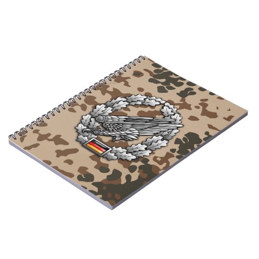 Carnet Fallschirmjägertruppe (Côté gauche)