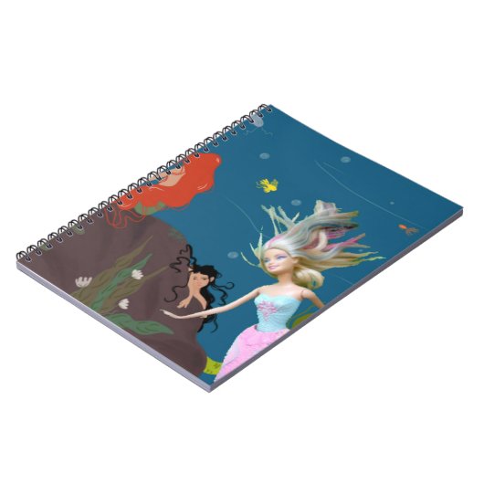 Carnet Fameuse sirène (Côté gauche)