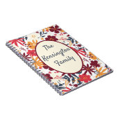 Carnet familial bohème personnalisé (Côté Droit)