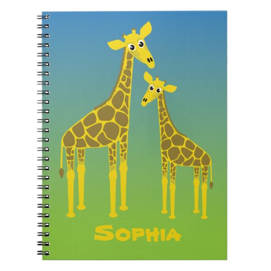 Carnet familial Giraffe (Devant)