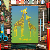 Carnet familial Giraffe