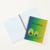 Carnet Famille Cute Avocado (Intérieur)
