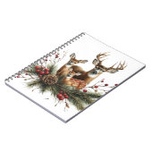 Carnet Famille de cerfs  (Côté gauche)