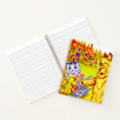Carnet Famille de chats dans le jardin (Intérieur)