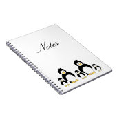 Carnet Famille de manchots (Côté Droit)