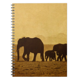 Carnet Famille d'éléphant