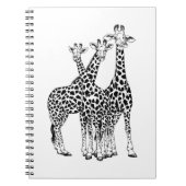 Carnet Famille Giraffe (Devant)