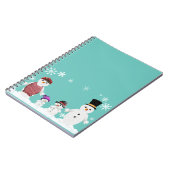Carnet famille snowman (Côté gauche)