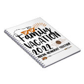 Carnet Family Vacation 2022 (Côté Droit)