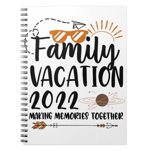 Carnet Family Vacation 2022 (Devant)