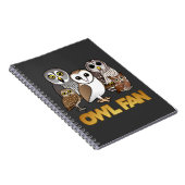 Carnet Fan de hibou (Côté Droit)